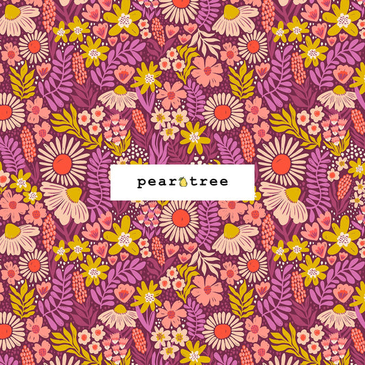 Cotton + Steel Where The Flowers Grow - Luscious Fabric