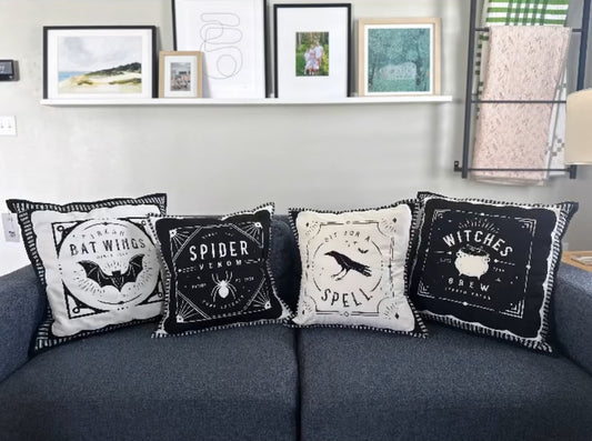 Sophisticated Halloween Pillow Panel | Sophisticated Halloween | Riley Blake Designs | P14626-PANEL