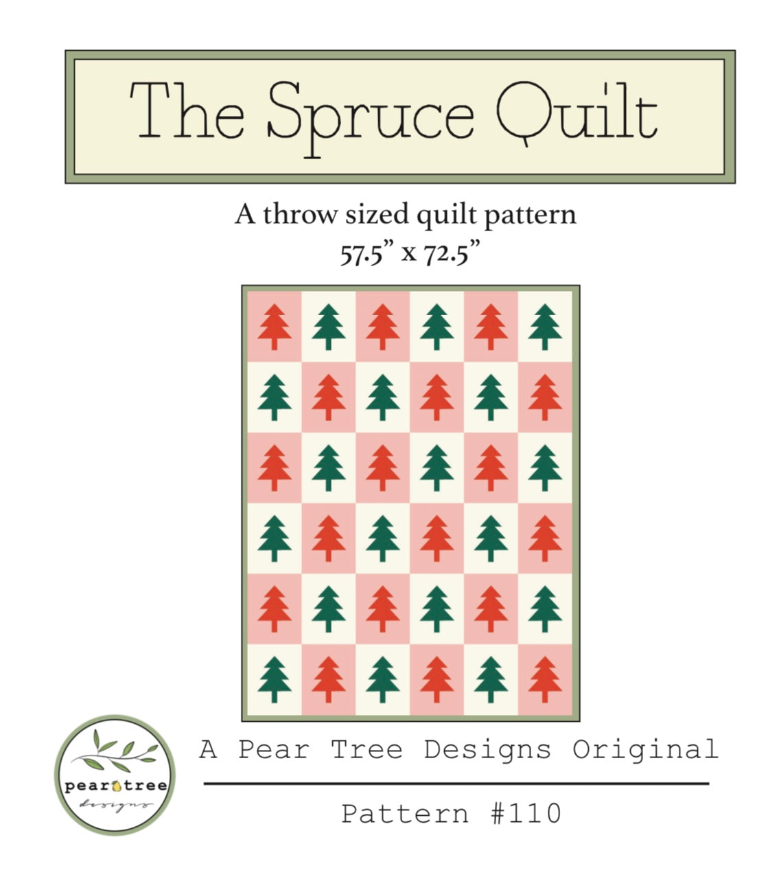 The Spruce Quilt - Free Quilting Pattern PDF Download