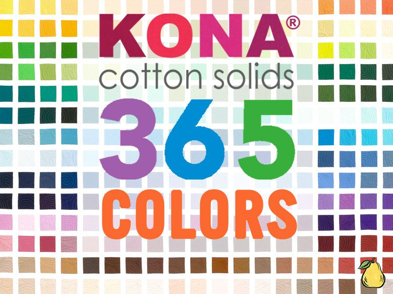 Kona Kona Cotton Color Card - 365 Color Fabric Swatches