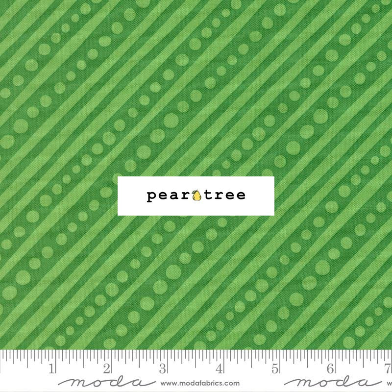 Moda Fabrics Hollyleaf - Dotted Bias Stripe