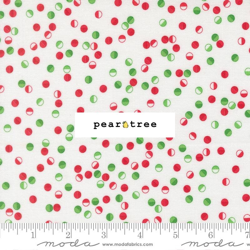 Moda Fabrics Winter White - Jolly Dot