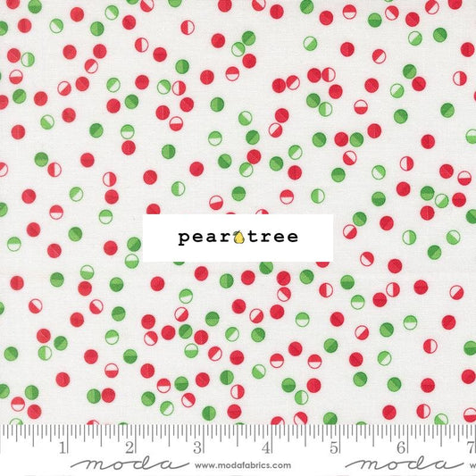 Moda Fabrics Winter White - Jolly Dot