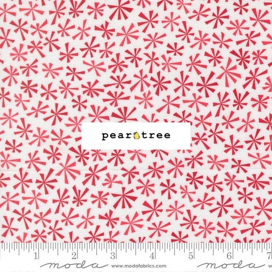Moda Fabrics Winter White Red - Tinsel Blenders