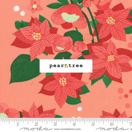 Moda Fabrics Carnation - Poinsettia Florals