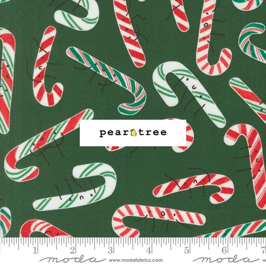 Moda Fabrics Pine - Candy Cane