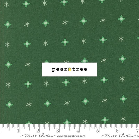 Moda Fabrics Pine - Christmas Star