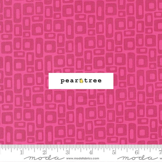 Moda Fabrics Marshmallow Fuchsia - Geometrics