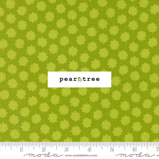 Moda Fabrics Puffball Lime - Small Floral