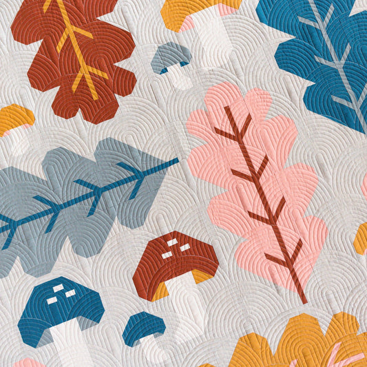 Other Forest Fungi Quilt Pattern by Pen + Paper Patterns - Printed Booklet