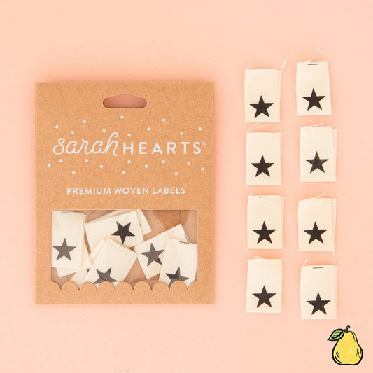 Other Black Star Organic Sewing Labels By Sarah Hearts