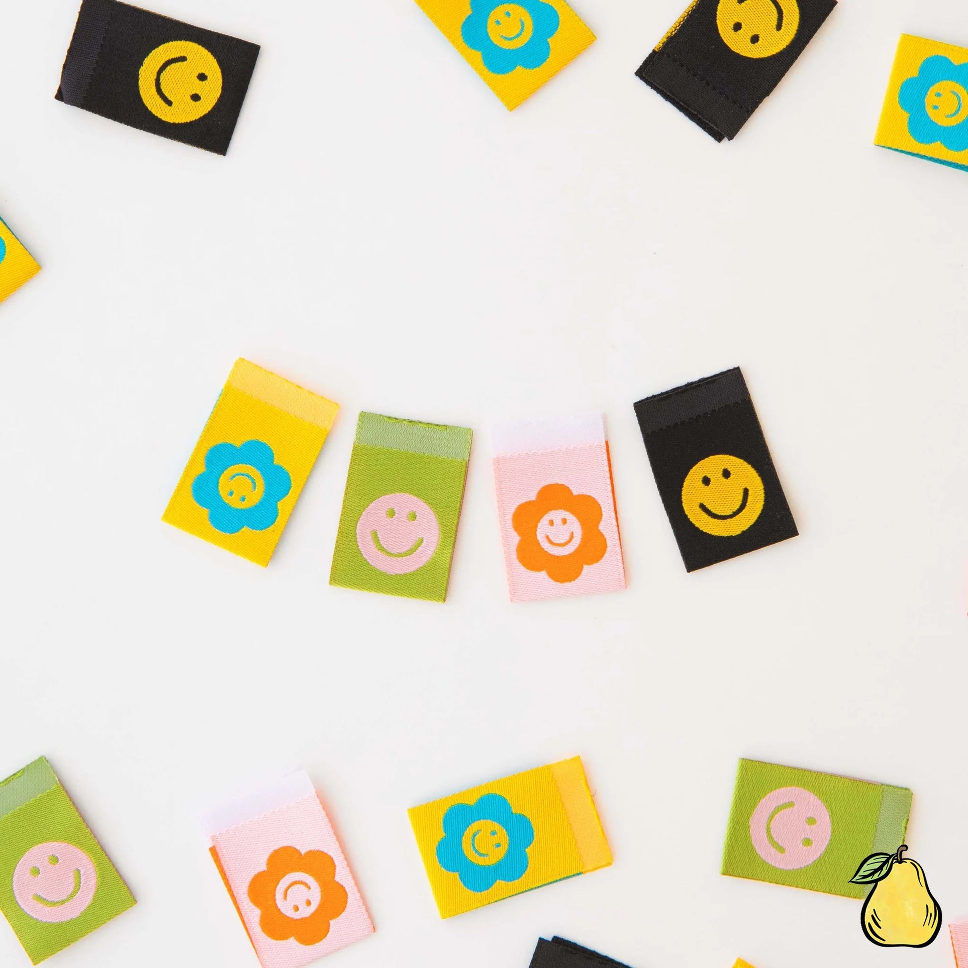 Other Smiley Multipack Sewing Labels By Sarah Hearts