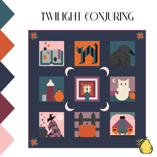 Snug And Stitch - Twilight Conjuring Quilt Kit Bundle - Pattern Not Included