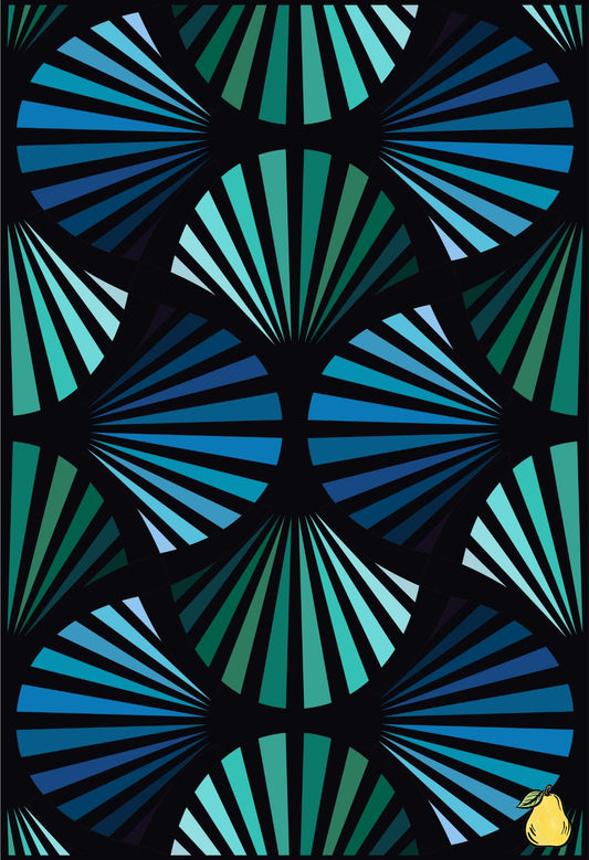 Gingerly Co - Deco Glam - Emerald Quilt Kit Bundle - Pattern Not Included