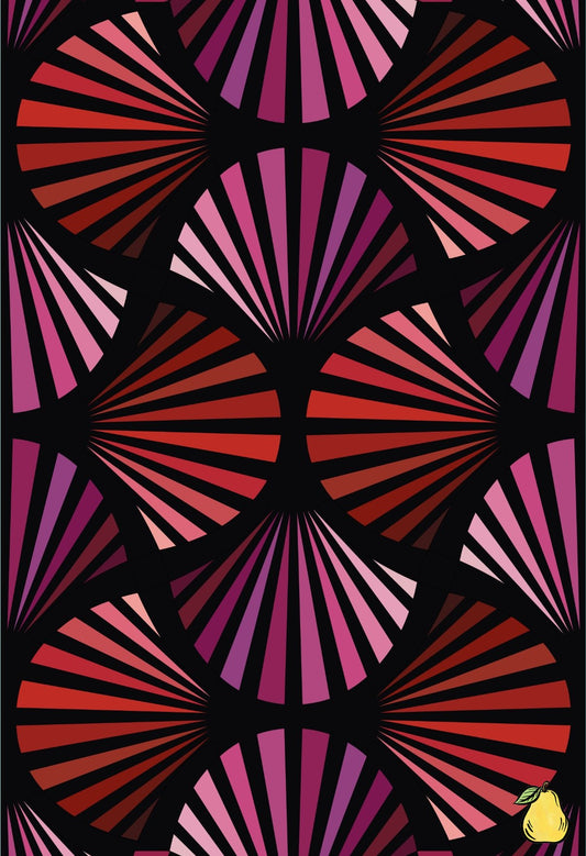 Gingerly Quit Co - Deco Glam - Ruby Quilt Kit Bundle - Pattern Not Included