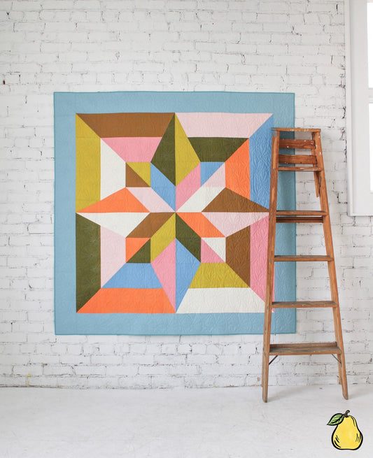 Eudaimonia Studio - Arete - Sunny Afternoon Quilt Kit Bundle - Pattern Not Included