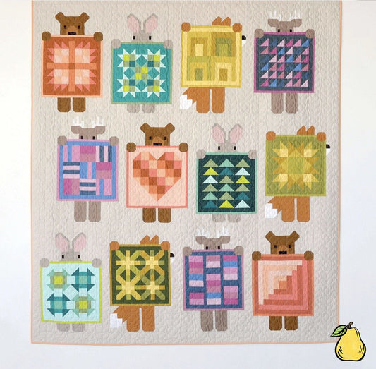 Elizabeth Hartman - Show And Tell - Large - Binding And Pattern Not Included - Quilt Kit Bundle - Pattern Not Included