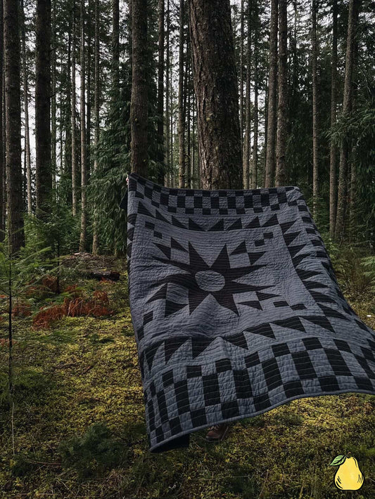 Jess Rash S - Sticks And Stones - Two Tone Quilt Kit Bundle - Pattern Not Included
