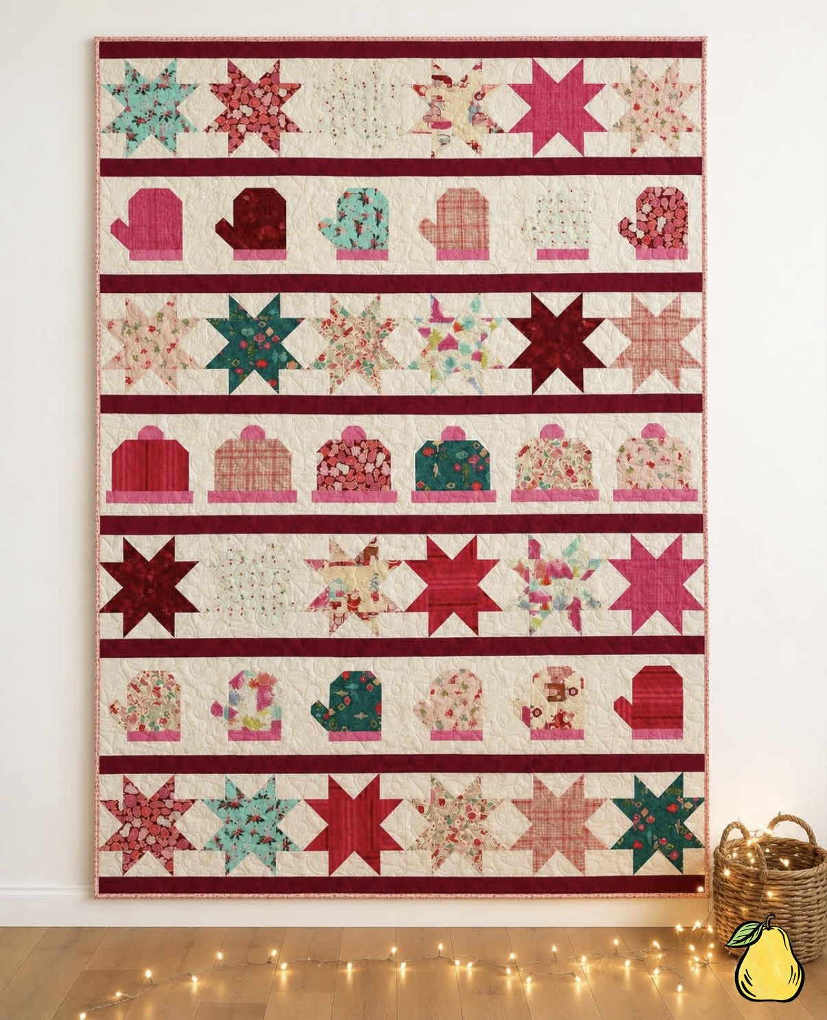 Mae Just Sew - Wintering - Throw Quilt Kit Bundle - Pattern Not Included