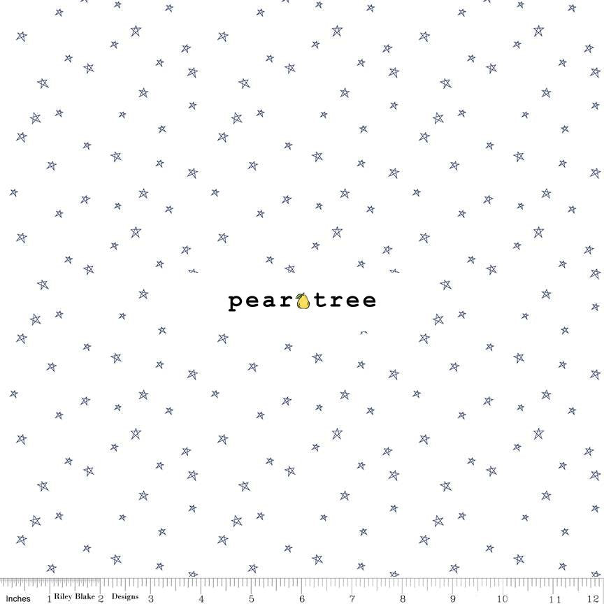 Riley Blake Designs Farmhouse Star Denim