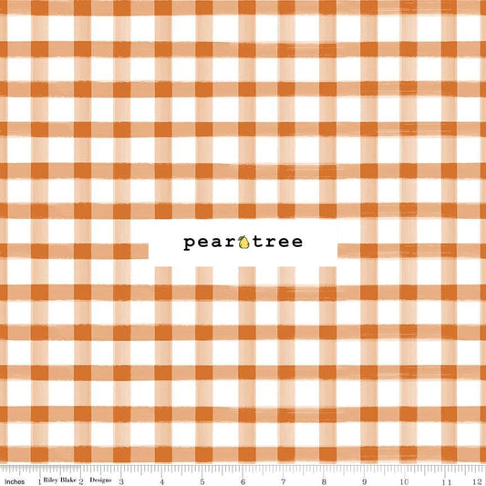 Riley Blake Designs Gingham Orange