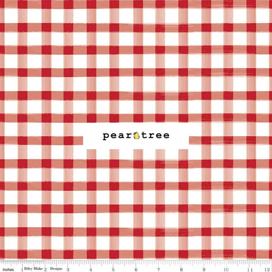 Riley Blake Designs Gingham Red