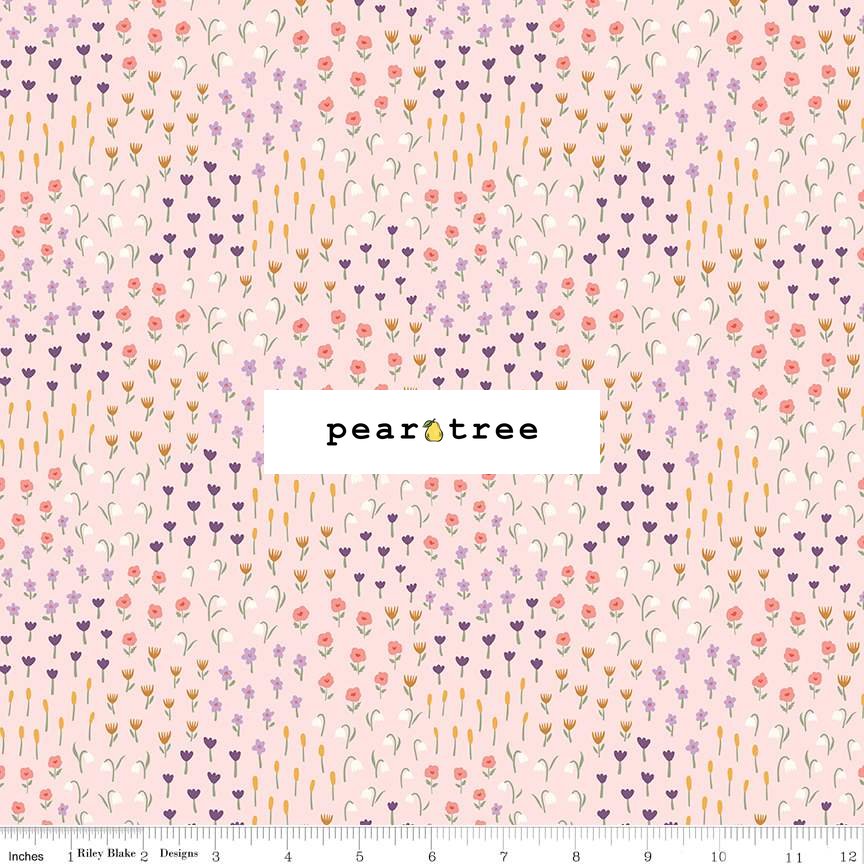 Riley Blake Designs Let It Bloom Meadow Pink