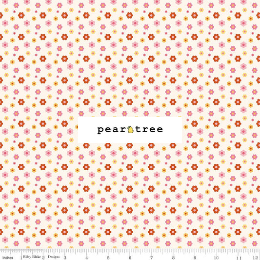 Riley Blake Designs Patchwork Floral Cream