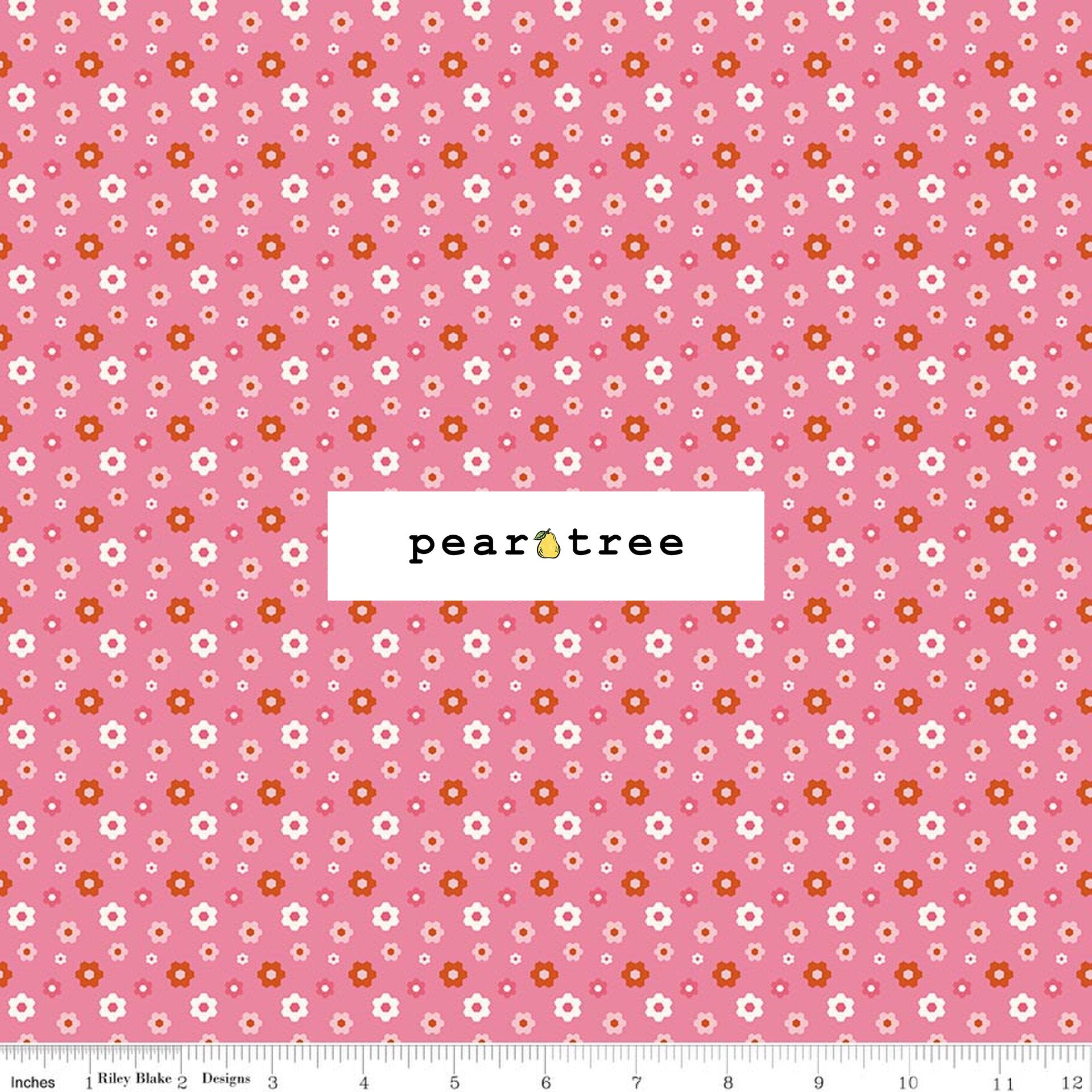 Riley Blake Designs Patchwork Floral Pink