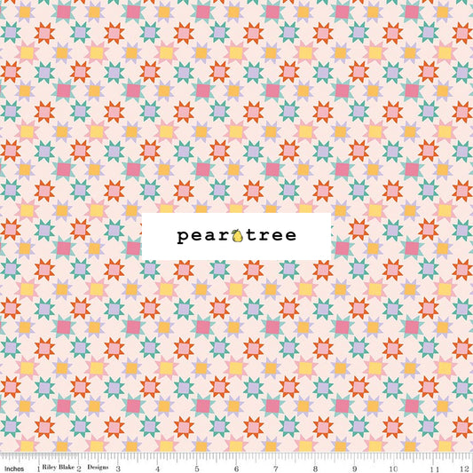 Riley Blake Designs Patchwork Stars Latte