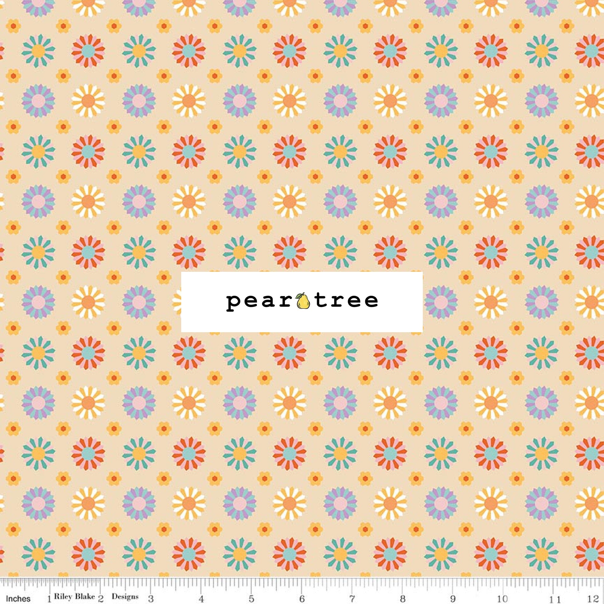 Riley Blake Designs Patchwork Dresden Vanilla