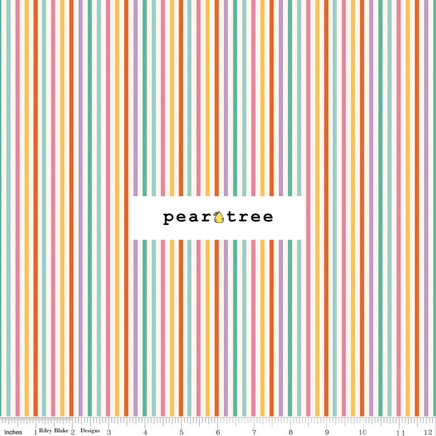 Riley Blake Designs Patchwork Stripes Multi