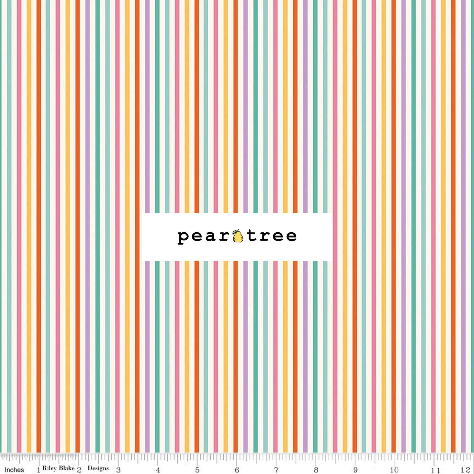 Riley Blake Designs Patchwork Stripes Multi