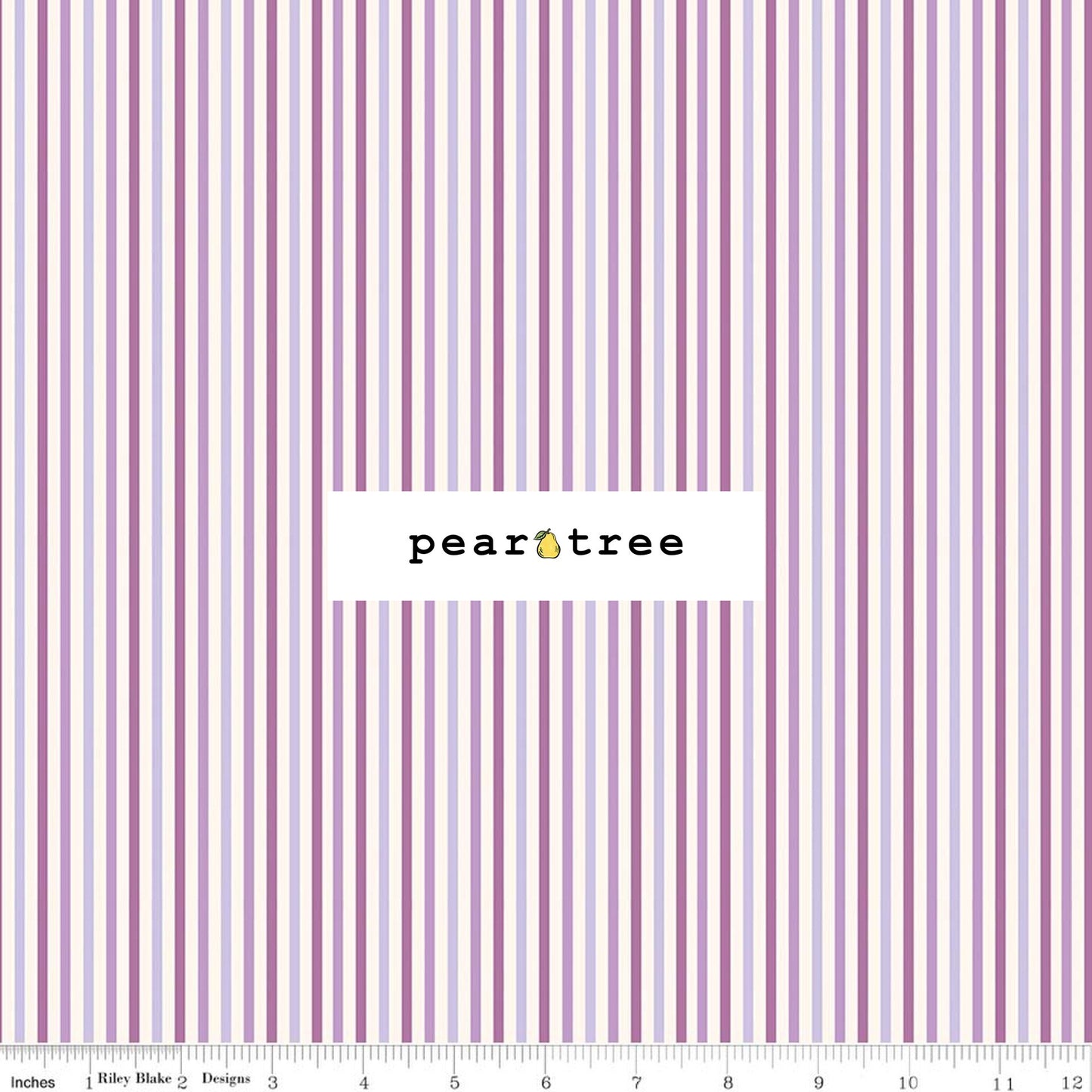 Riley Blake Designs Patchwork Stripes Purple