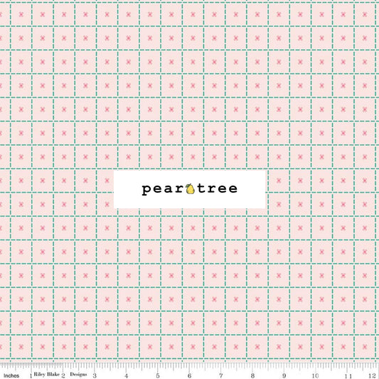 Riley Blake Designs Patchwork Stitches Latte