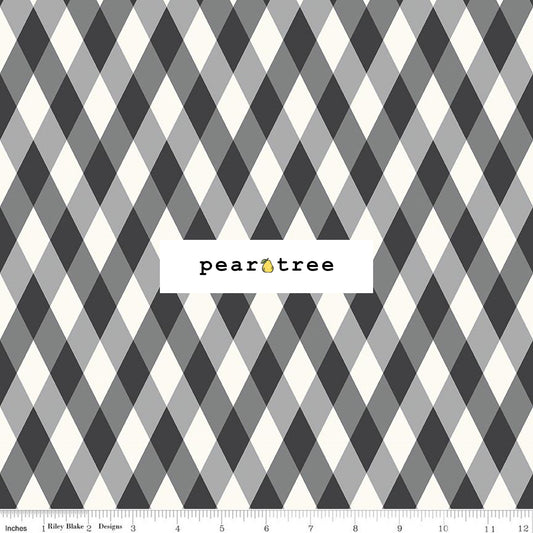 Riley Blake Designs Diamonds Black