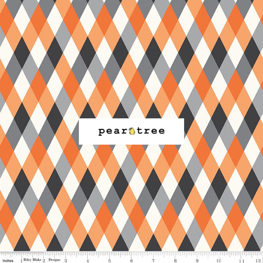 Riley Blake Designs Diamonds Orange