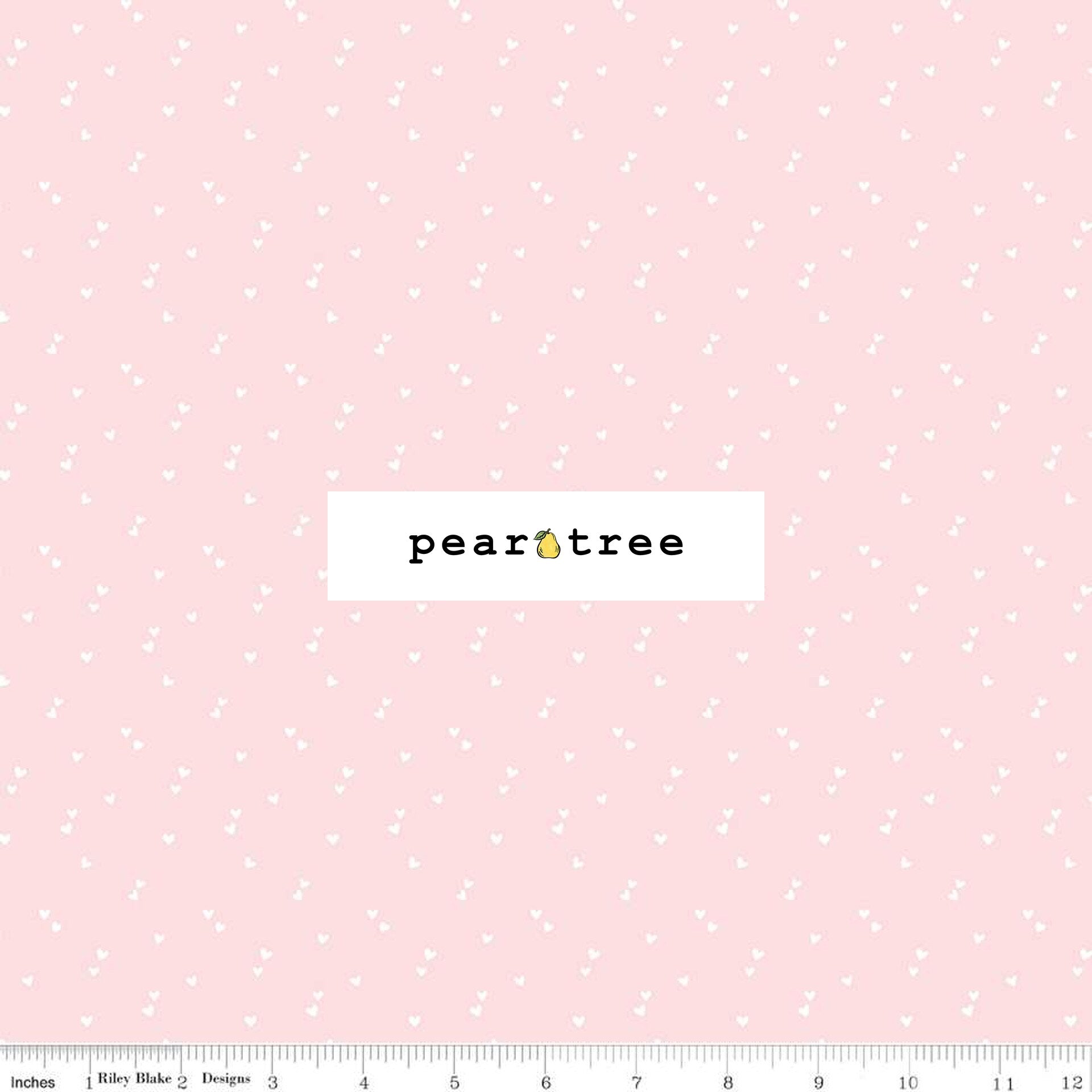 Riley Blake Designs Hearts Pink