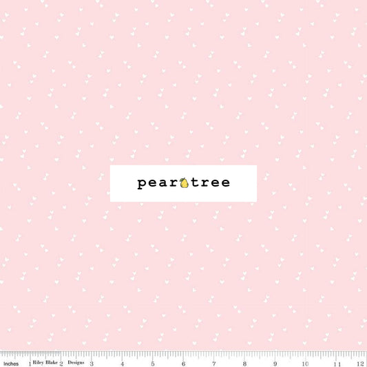 Riley Blake Designs Hearts Pink