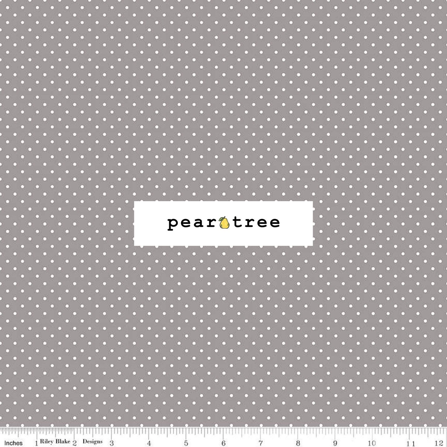 Riley Blake Designs Swiss Dot Gray