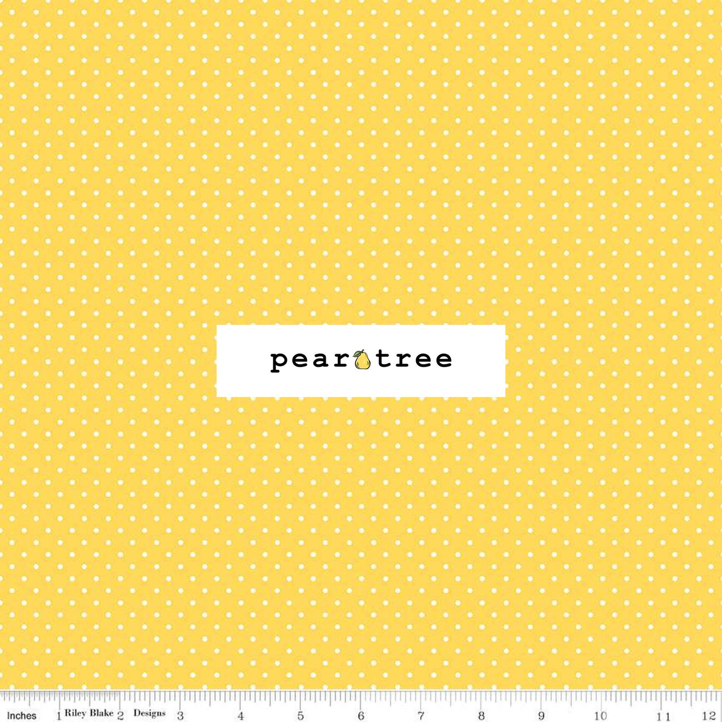 Riley Blake Designs Swiss Dot Yellow