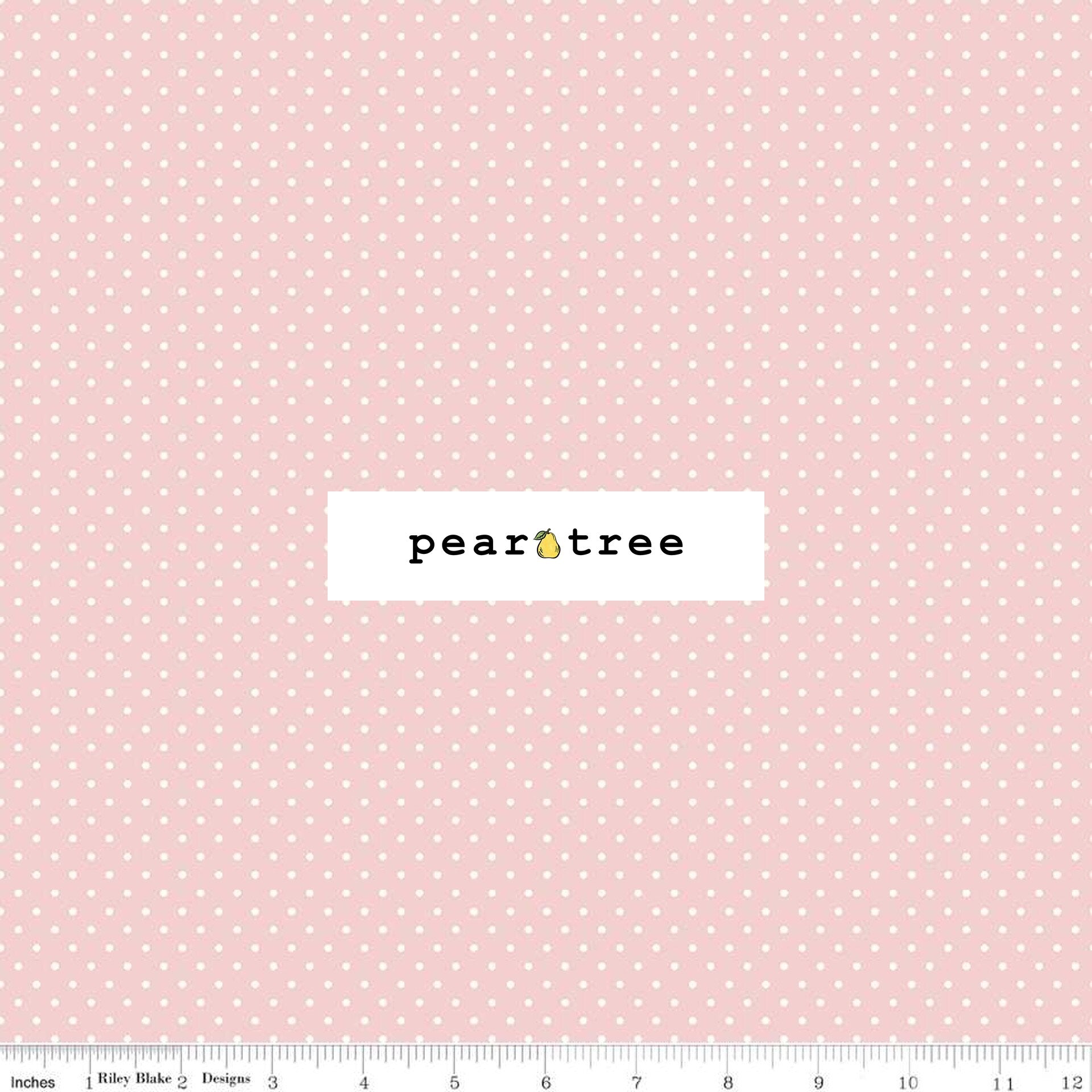 Riley Blake Designs Swiss Dot Baby Pink