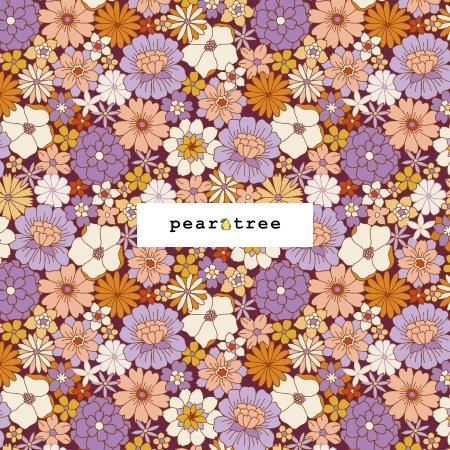 RJR Fabrics Retro Blast - Lilac Dream Fabric