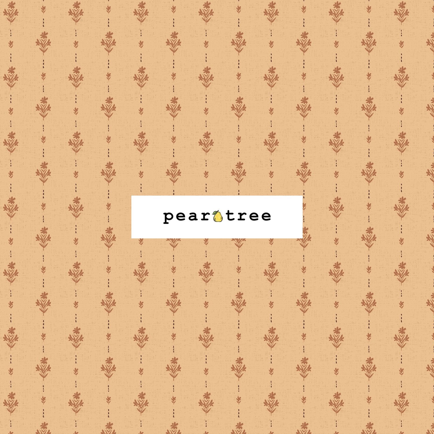 RJR Fabrics Folk Florals - Golden Tan Fabric