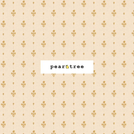 RJR Fabrics Folk Florals - Straw Fabric