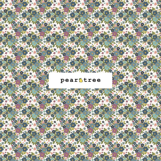RJR Fabrics Perfect Posies - Blueberry Fabric