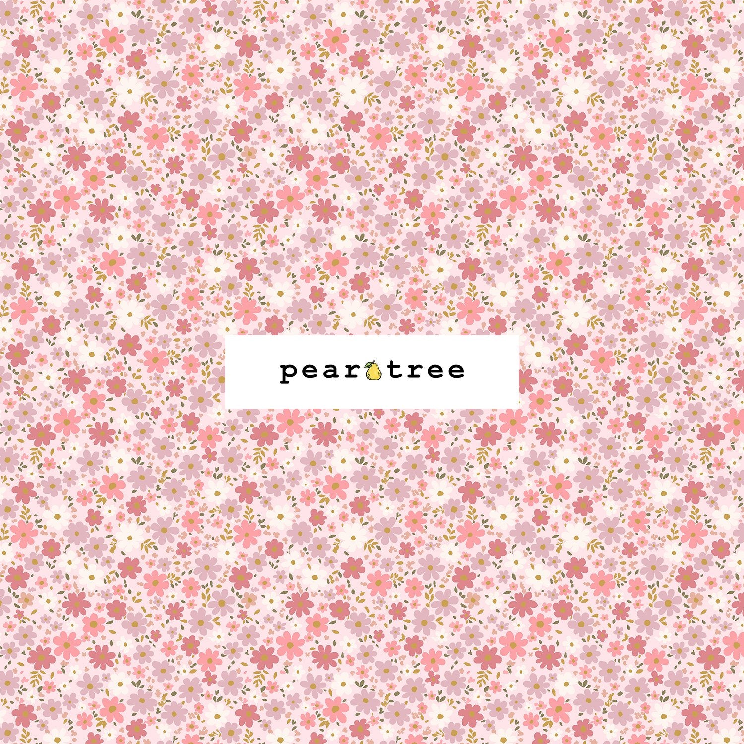 RJR Fabrics Field Of Blooms - Meek Pink Fabric