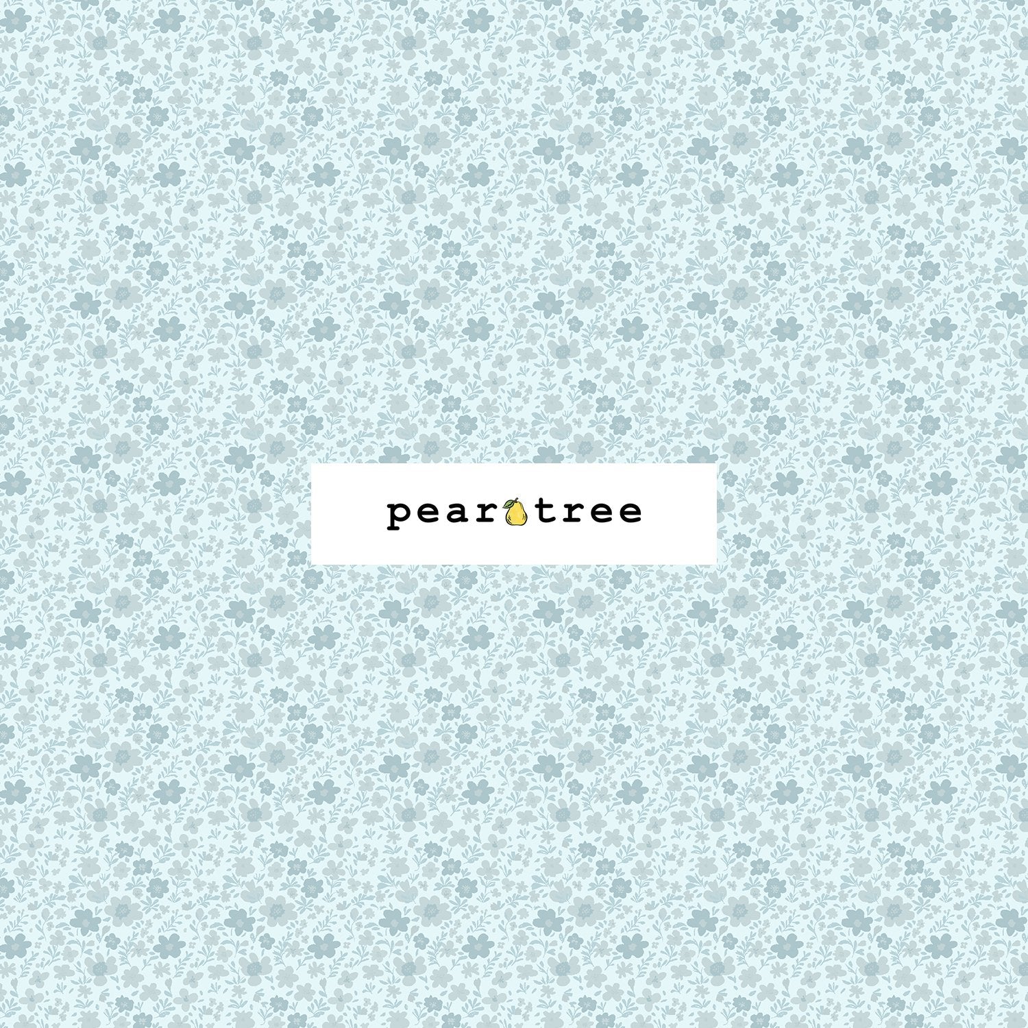RJR Fabrics Floral Whisper - Fresh Blue Fabric