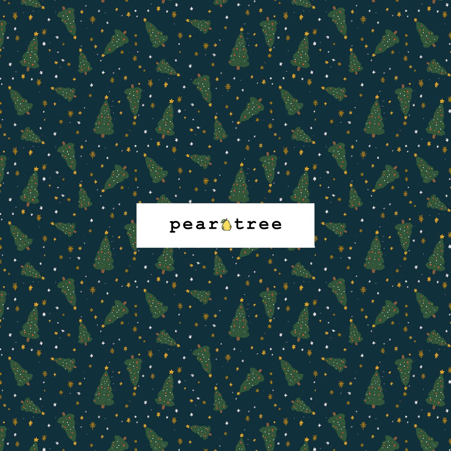 RJR Fabrics Tis The Season - Navy Fabric