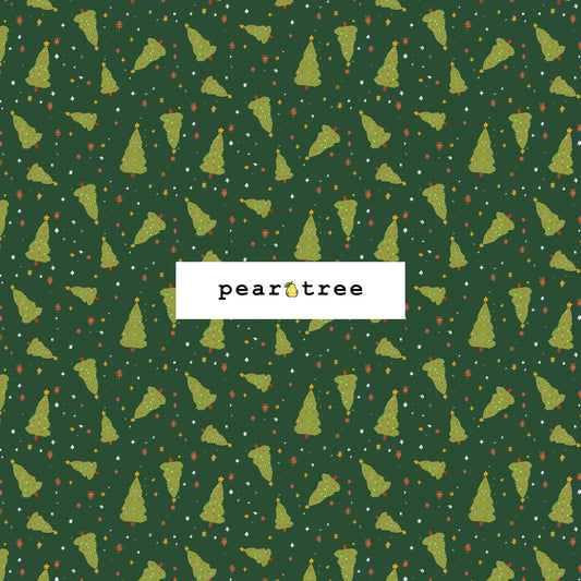 RJR Fabrics Tis The Season - Pine Green Fabric